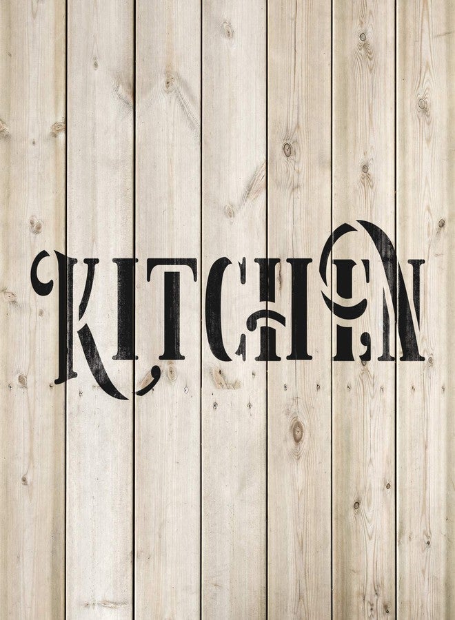 Stencil Revolution Rustic Kitchen Stencil - Kitchen Stencil, Homely and Heartwarming Artistic Expressions Through Rustic Stencils - Image 4