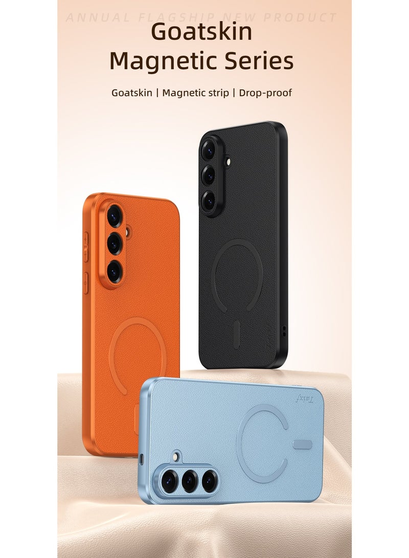 Samsung Galaxy S25 Fe Magnetic Case,[Drop Protection] [Compatible with MagSafe] Shockproof Cover, Magnet Case for S25 Fe with Shockproof     Bumper - Image 3