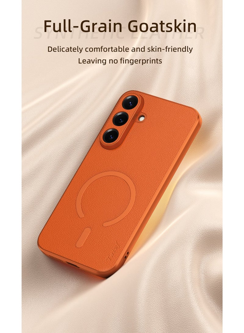 Samsung Galaxy S25 Fe Magnetic Case,[Drop Protection] [Compatible with MagSafe] Shockproof Cover, Magnet Case for S25 Fe with Shockproof     Bumper - Image 4