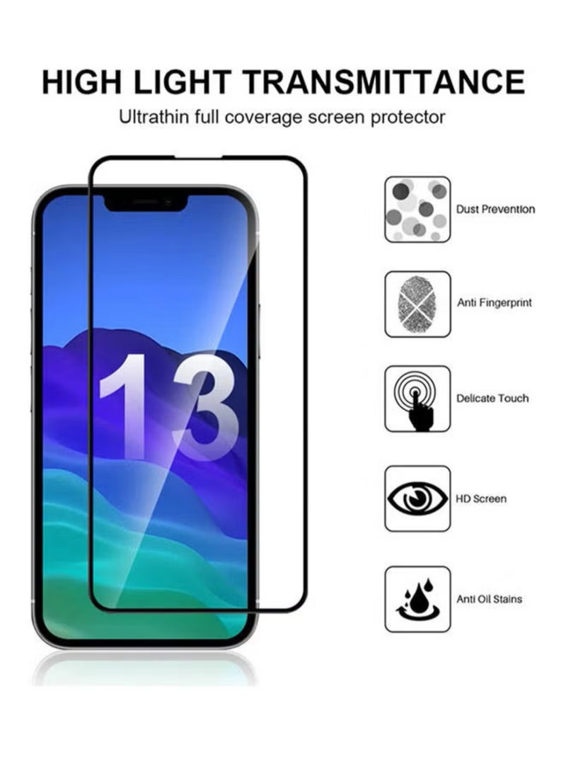 Glass Tempered Glass Screen Protector For Apple iPhone 13  - Image 3