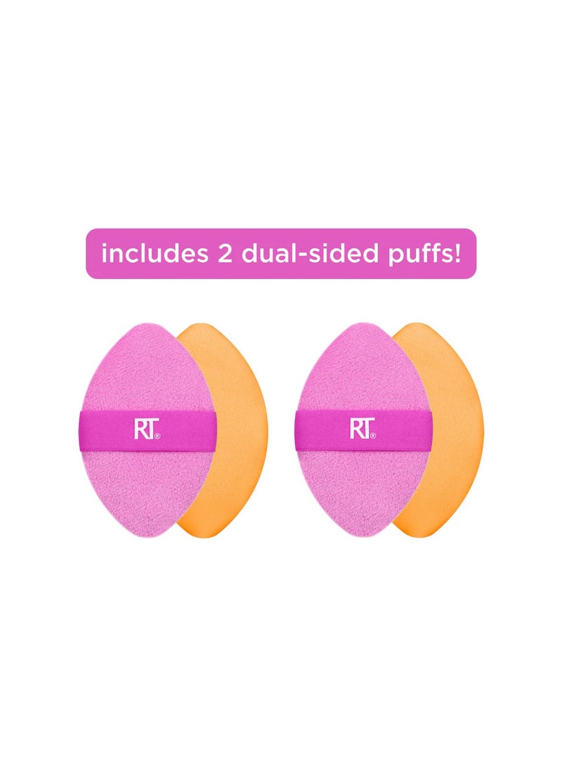 REAL TECHNIQUES Miracle 2-In-1 Powder Puff Duo Multicolour - Image 4
