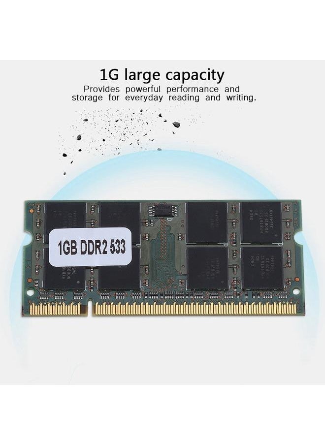 Thoraya - 1GB DDR2 533MHz 200Pin For Laptop Motherboard Dedicated Memory RAM Fully Compatible - Image 1