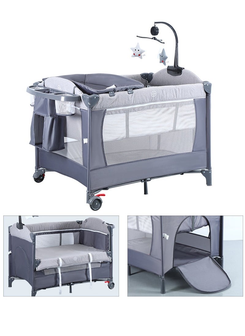 ما بيبي خمسة في واحد سرير الطفل كيس النوم مع bassinet متعددة الوظائف سرير الطفل  - Image 1