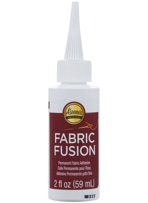Aleene's Fabric Fusion Permanent Fabric Adhesive, 2-Ounce
