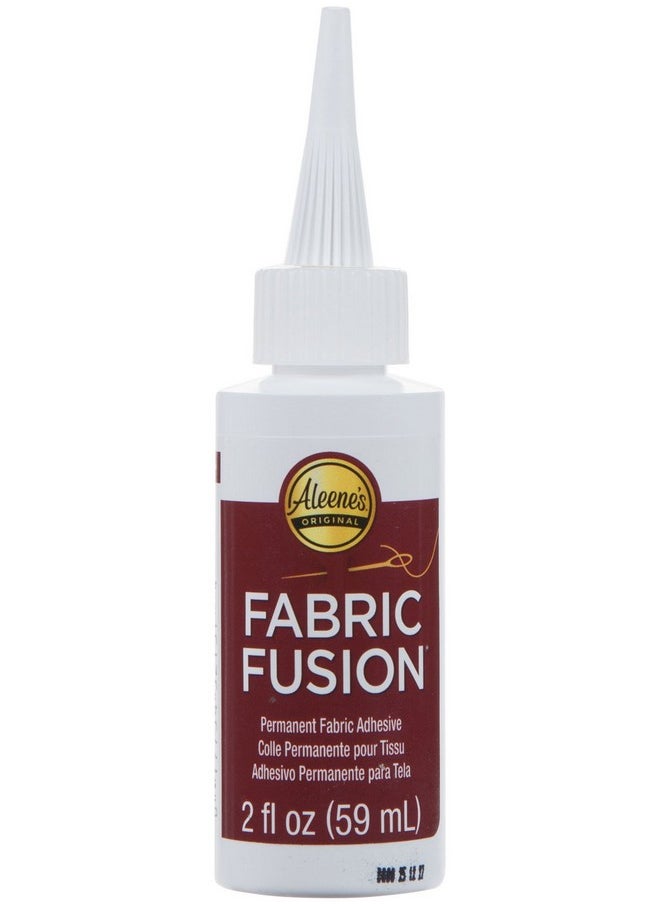 Aleene's Aleene's Fabric Fusion Permanent Fabric Adhesive, 2-Ounce  - Image 1