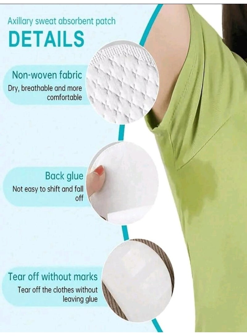 10 Pack Underarm Sweat Pads for Men and Women Disposable - Image 2