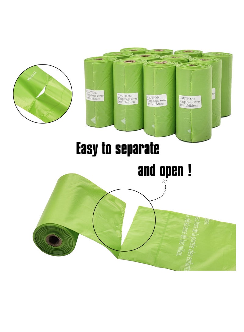 MERICKA Biodegradable Pet Waste Bags with Dispenser Lavender Scented Leak-Proof 255 Bags 13 By 8.7 Inches - Image 4