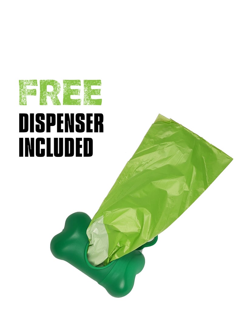 MERICKA Biodegradable Pet Waste Bags with Dispenser Lavender Scented Leak-Proof 255 Bags 13 By 8.7 Inches - Image 5