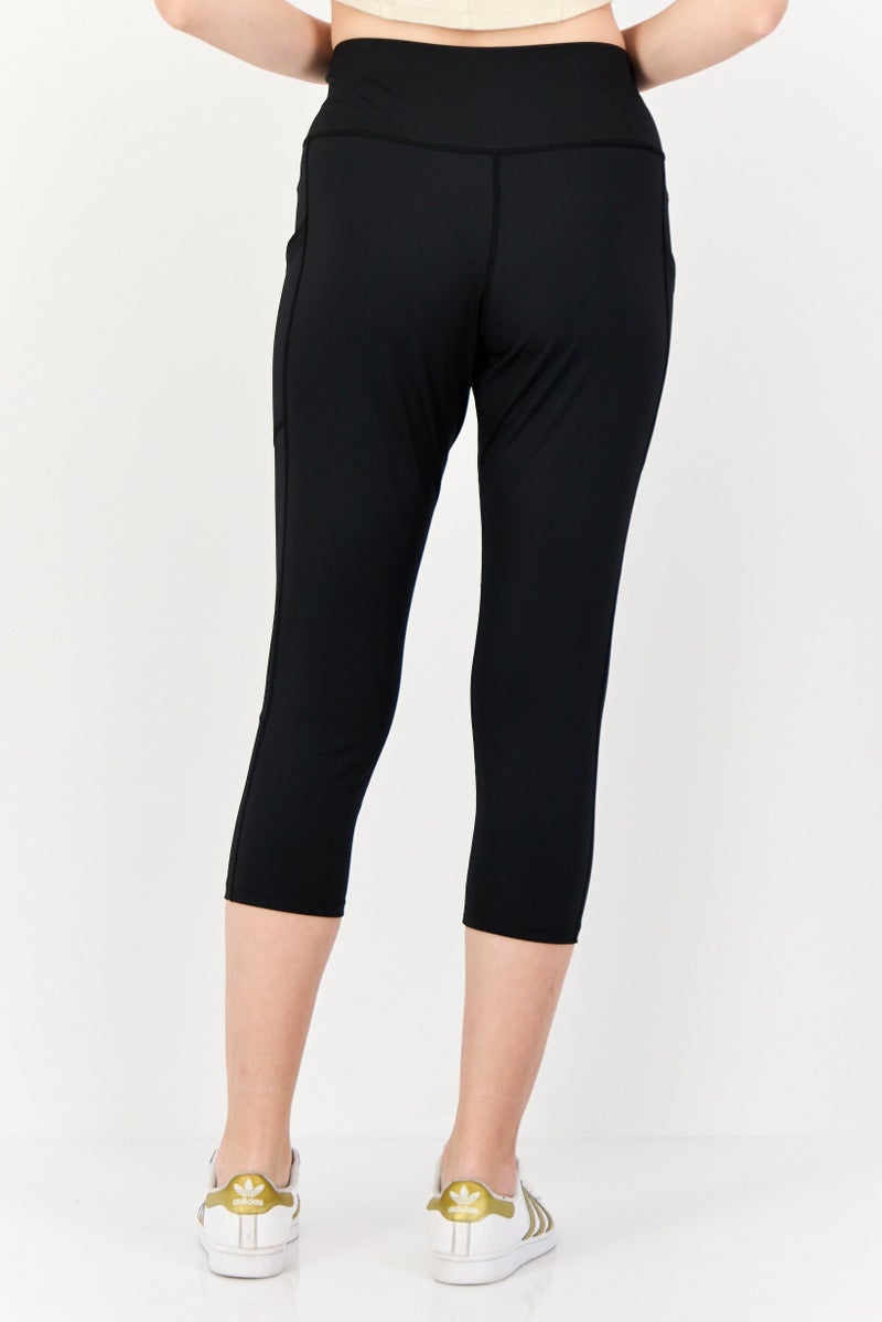 KENDALL + KYLIE Women Sportswear Fit Yoga Tights, Black - Image 3