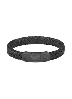 LACOSTE LACOSTE JEWELRY ROKEL MENS LEATHER BRACELET - 2040285  - Image 1