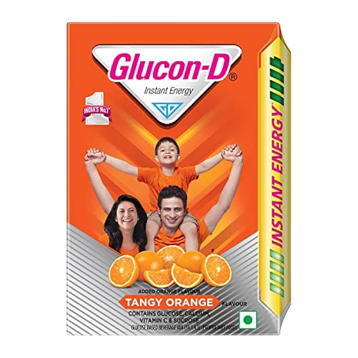 Glucon-D غلوكوز-دي ، مشروب بنكهة البرتقال قائم على الجلوكوز - 200 جرام - Image 1