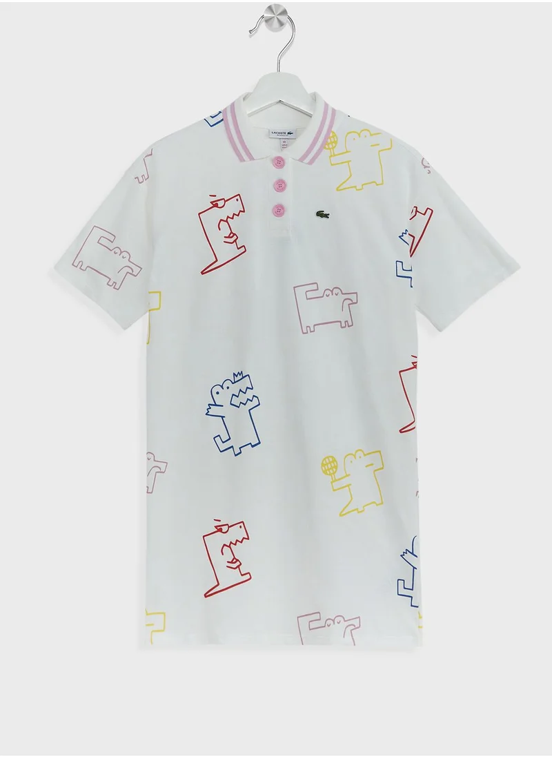 LACOSTE Kids Graphic T-Shirt