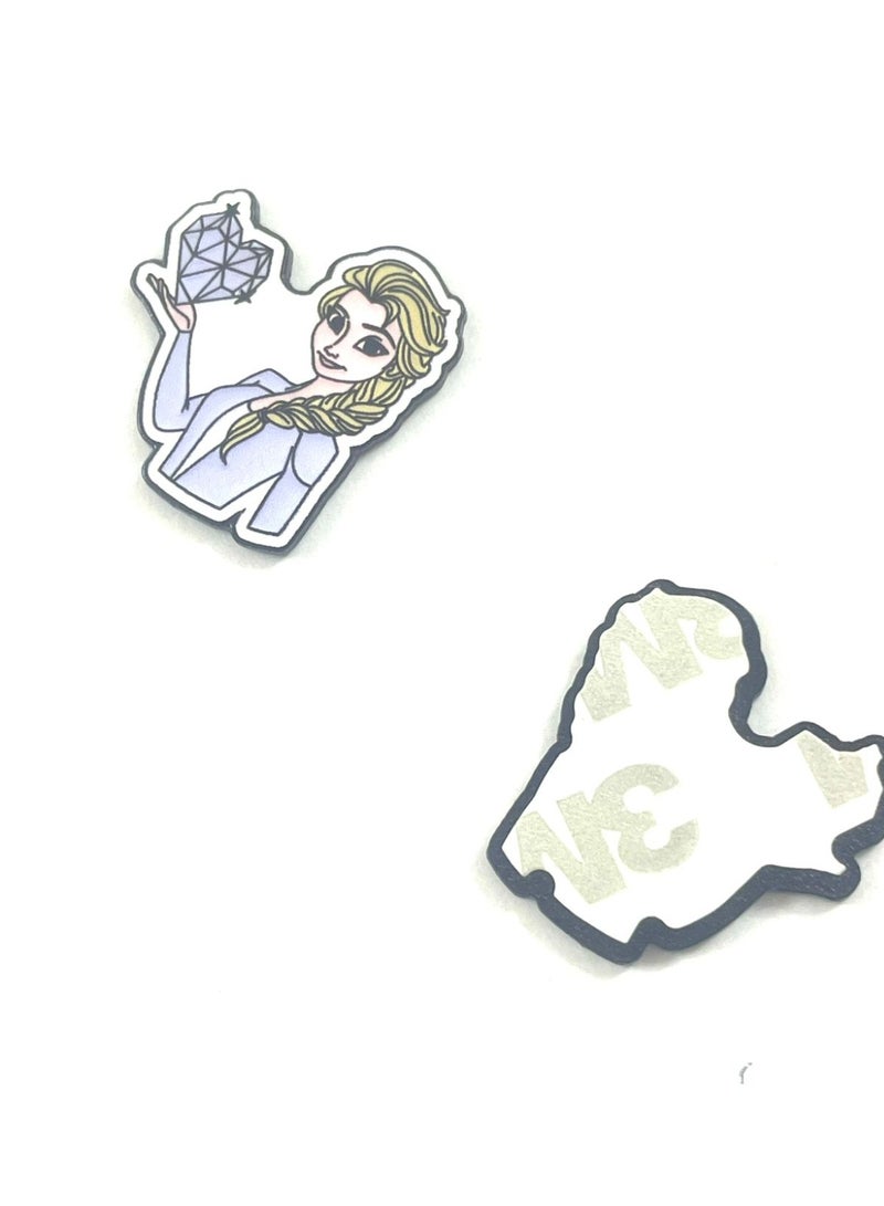 Smart girl Shape Metal Sticker for Mobile or Any Smooth Surface - Image 3