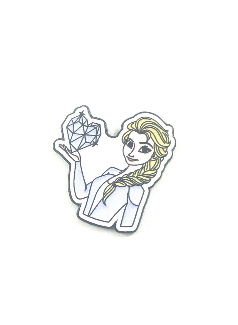 Smart girl Shape Metal Sticker for Mobile or Any Smooth Surface - Image 1