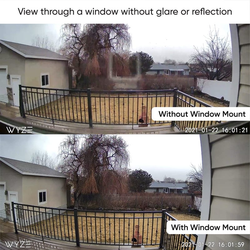 Wyze Offical: Window Mount for Wyze Cam OG, v3, v3 Pro, v4 - Image 3