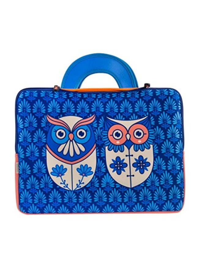Chumbak Flower Owl Laptop Sleeve - 13.3”  - Image 4