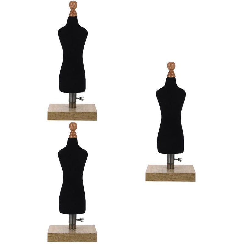 4 Pack Doll Clothes Display Stand Mannequin For Dress Up Craft Projects - Image 2
