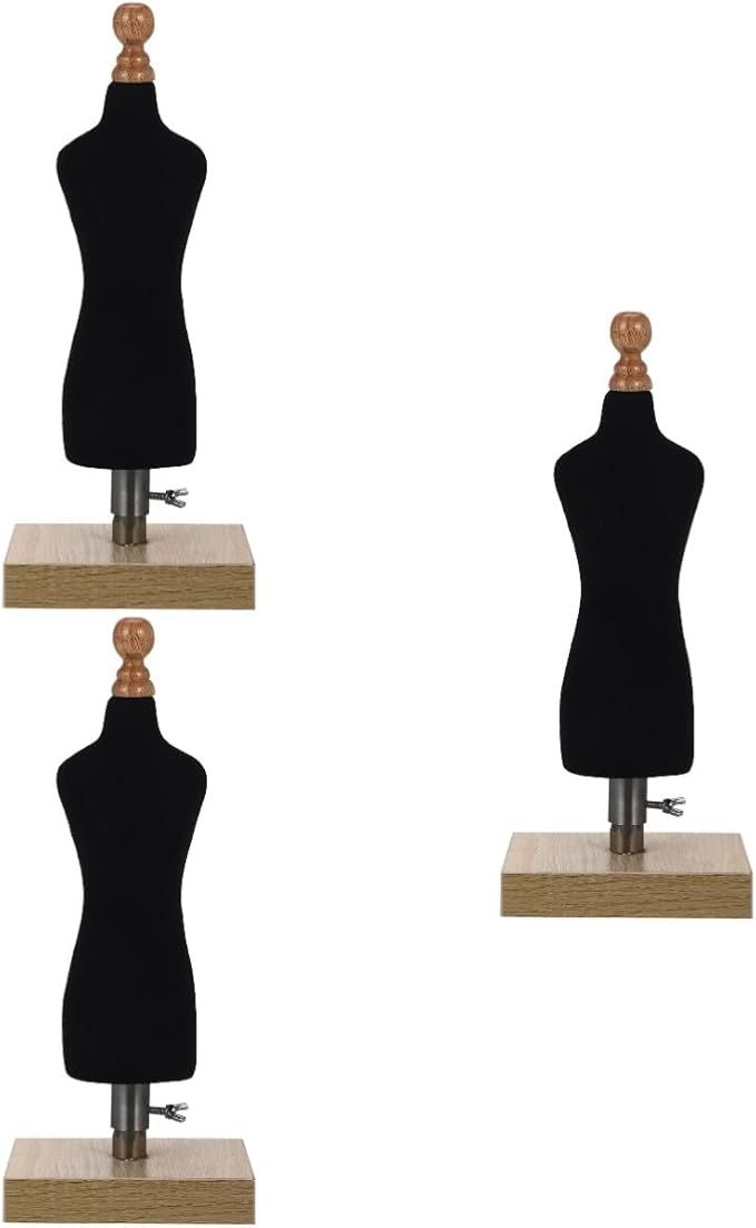 4 Pack Doll Clothes Display Stand Mannequin For Dress Up Craft Projects - Image 1