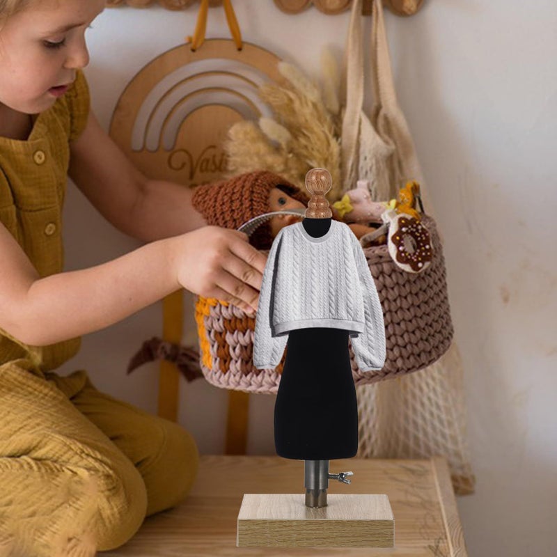 4 Pack Doll Clothes Display Stand Mannequin For Dress Up Craft Projects - Image 4