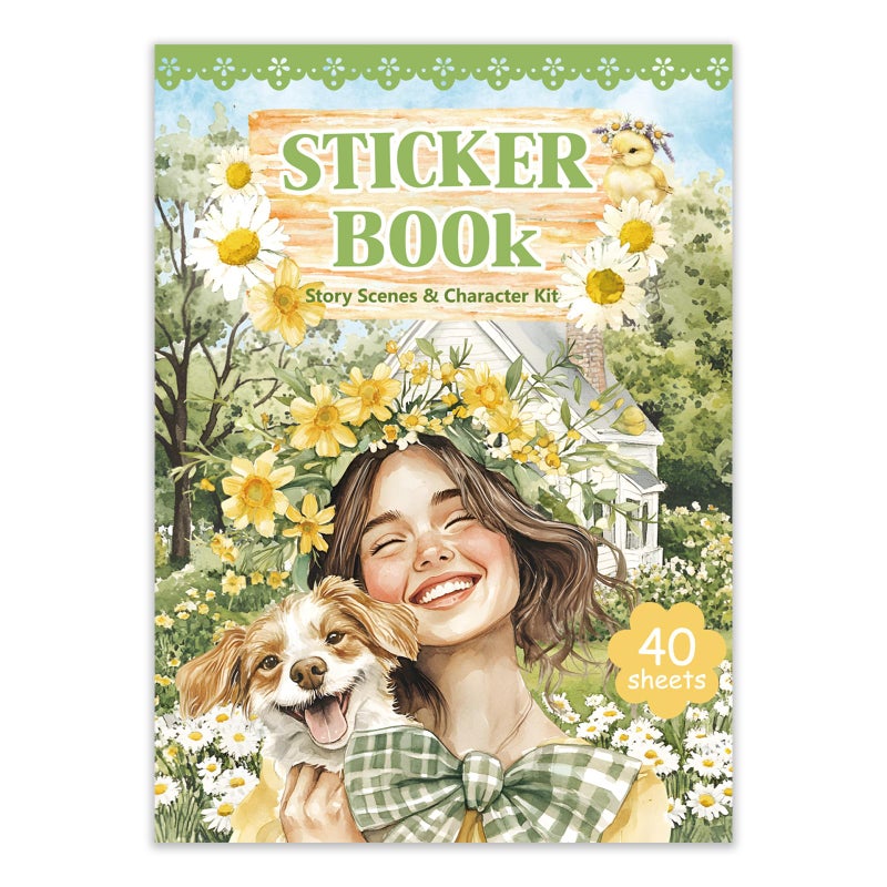 PRSTINCOL Character Sticker Book_2 - Image 1
