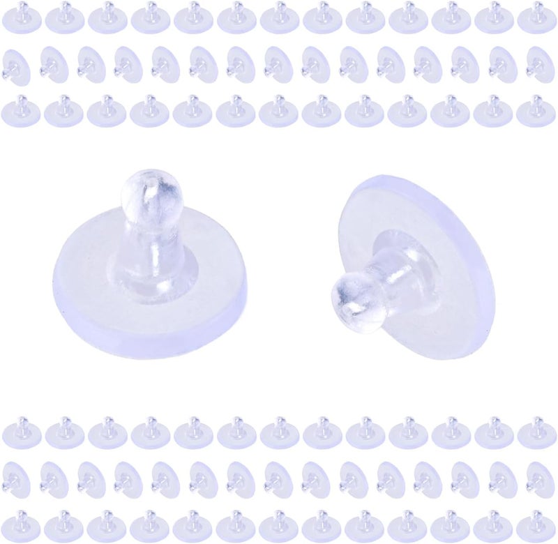 MERTIA JEWELS Mertia Jewels 200 Pcs Or 100 Pairs Approx Extra Soft Extra Premium Silicone Earring Stopper Silicone Rubber Earring Back Stopper Earring Lock Earring Backs For Droopy Ears Findings Stud Earring Plugs for Gold Diamond Silver Earrings Earring Stabilizer Discs Earring Silicone Or Rubber Earnuts Earring Silicone Or Rubber Pech Rubber Earring Back Rubber Earring Stoppers Back Rubber Earring Stopper Earring Lock Rubber Earring Push Back Rubber Normal 