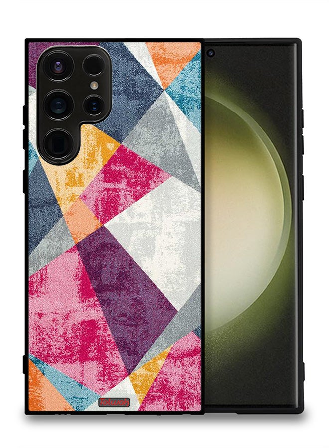 Tolwak Samsung Galaxy S23 Ultra 5G Protective Case Cover Paint Pattern - Image 2