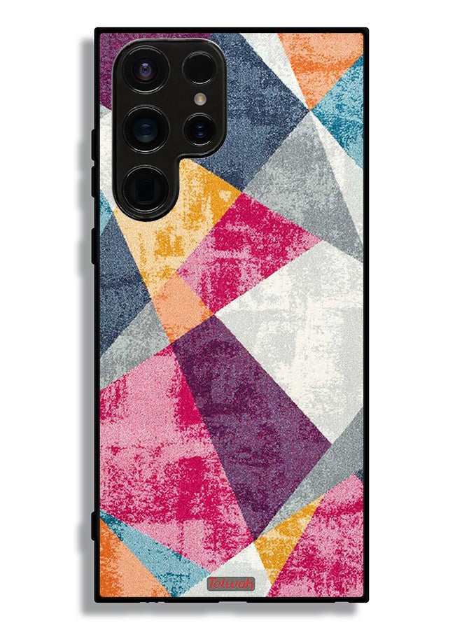 Tolwak Samsung Galaxy S23 Ultra 5G Protective Case Cover Paint Pattern - Image 3