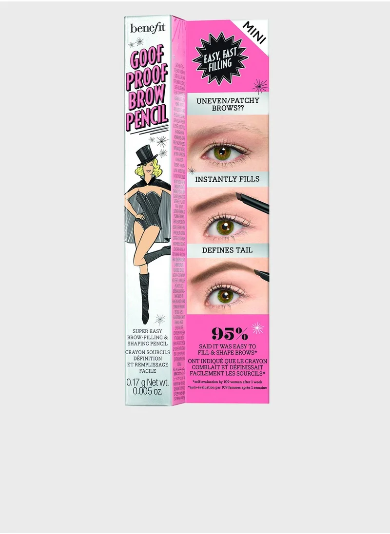Benefit Cosmetics Mini Goof Proof Eyebrow Pencil 5