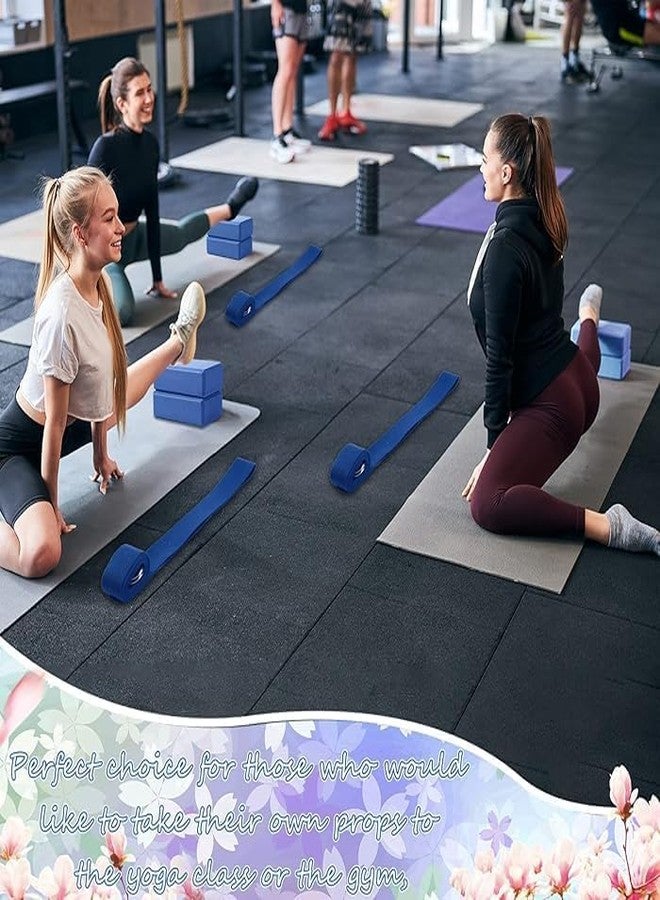 CLOUDTAB High Density Non-Slip EVA Foam Yoga Blocks for Home Gym Workout Fitness Exercise | Soft Non Toxic Anti-Skid Yoga Bricks for Strength ,Balance and Flexibility | Odour Resistant [Set of 2,Purple] - Image 5