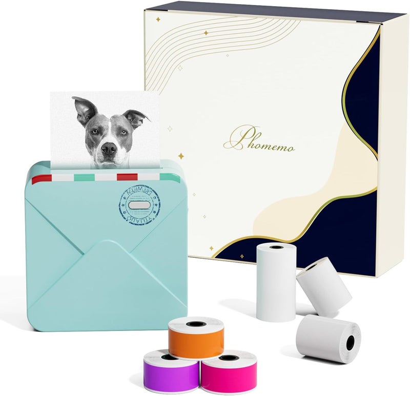 Phomemo M02S Pocket Small Mini Bluetooth Handheld Portable Thermal Label Wrong Problem Printer - Image 1