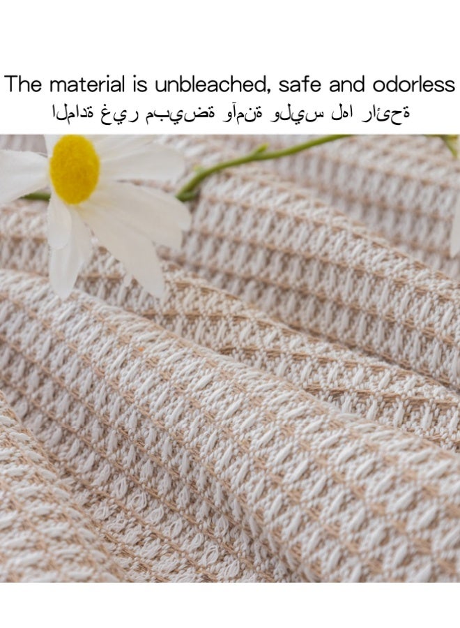 شبيلي مفرش طاولة مستطيل مقاس 130×130 سم، مفرش طاولة للطاولات المربعة والمستديرة، مفرش طاولة مقاوم للغبار وقابل للغسل، غطاء طاولة كلاسيكي لحفلات الزفاف والمنزل والمطبخ والمطعم - Image 3