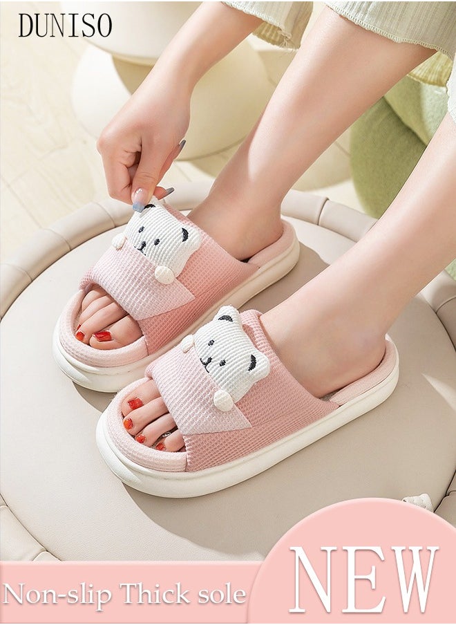 Slippers for Women Memory Foam House Bedroom Slippers with Thick Sole Non-Slip Soft Slippers Open Toe Women's Bath Slipper House Sandals for Indoor & Outdoor - pzsku/Z03E63C3C885938650518Z/45/_/1699579703/f9b77612-84c0-46d8-934c-b6aa31bb4ccd