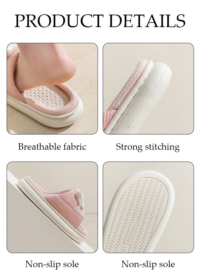 Slippers for Women Memory Foam House Bedroom Slippers with Thick Sole Non-Slip Soft Slippers Open Toe Women's Bath Slipper House Sandals for Indoor & Outdoor - pzsku/Z03E63C3C885938650518Z/45/_/1699579705/5a96b90c-23b6-426f-a2ac-be62d26df64d