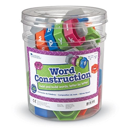 Learning Resources Word Construction, Spelling Activity Kit, Classroom Game, 36 Pieces, Ages 5+ - Image 5