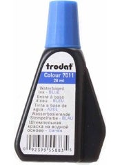 Trodat Stamp Ink 28cc (7011) Blue  - Image 1