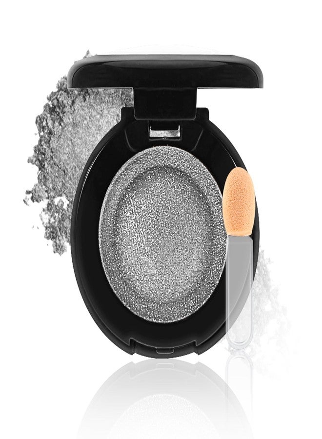 Apooliy Single Glitter Eyeshadow Powder,Highly Pigmented Cream Shimmer Eye shadow,Waterproof Long Wear Purple Pressde Eyeshadow - Image 1