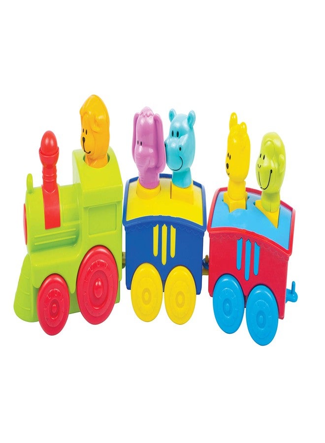 Giggles - Toy Train & Funskool Walk N Drive Plastic Truck, Multicolour - Image 2