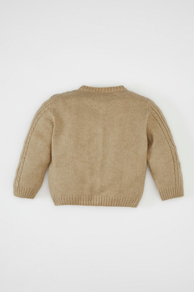 DeFacto Baby Girl Crew Neck Cardigan - Image 2