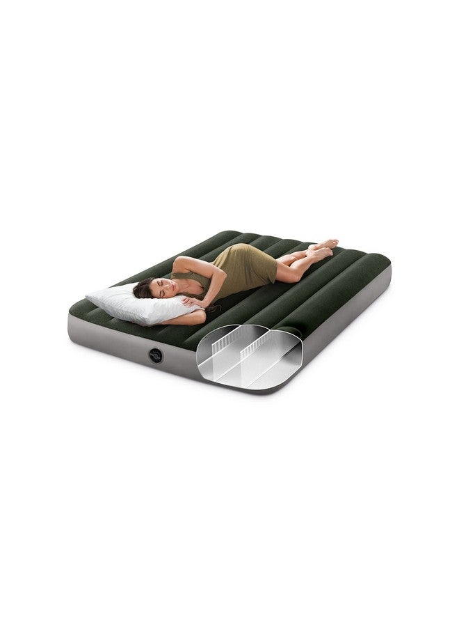 INTEX Intex 64108E Dura-Beam Standard Prestige Air Mattress: Fiber-Tech - Full Size - 10in Bed Height - 600lb Weight Capacity - Pump Sold Separately  - Image 1