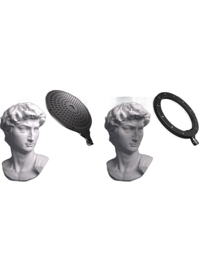 Latzz Full-Screen Fill Light, Desktop Beauty Light, Led Face Light, Specialized Face Light For Streamers, Photography, Video Soft Light, Full-Screen Shadowless Light - Image 3