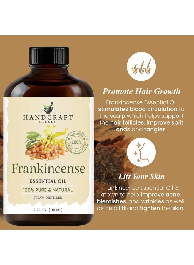 handcraft Blends Frankincense Essential Oil - Huge 4 Fl Oz - 100% Pure and Natural - Premium Grade Essential Oil for Diffuser and Aromatherapy - Image 5