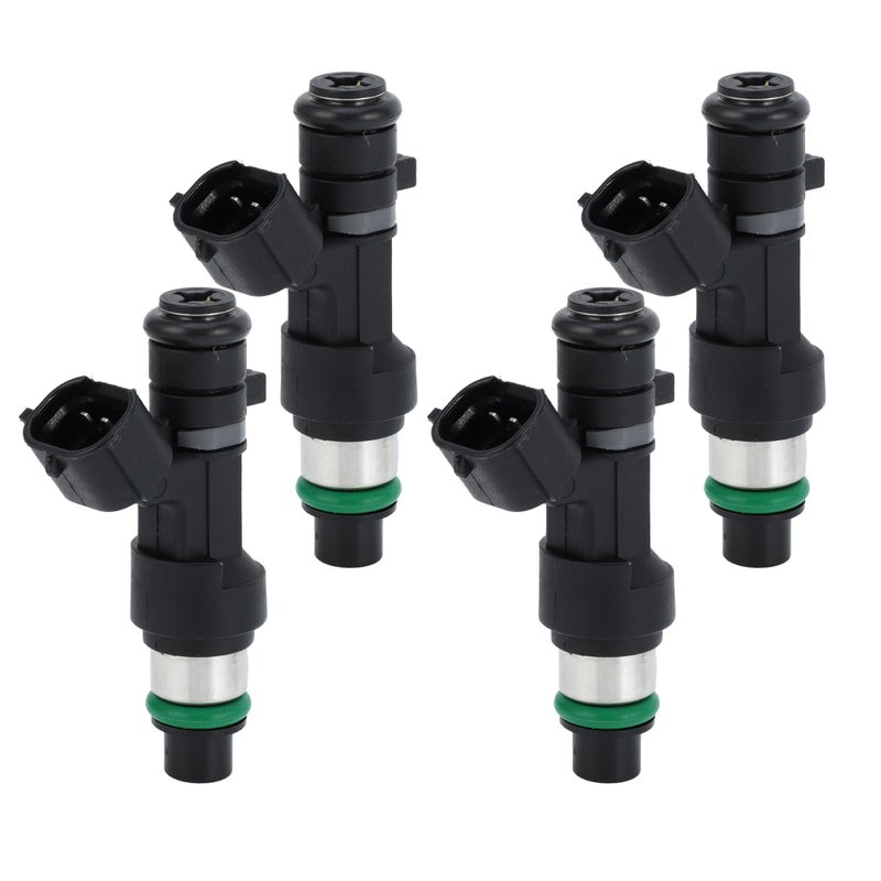 INFINAUTO Fuel Injector Engine Fuel Injection Nozzle No166009HP0A for Nissan Rogue 20152018 25L for Nissan Altima Base 20142018 25L Black 4 Pcs - Image 2