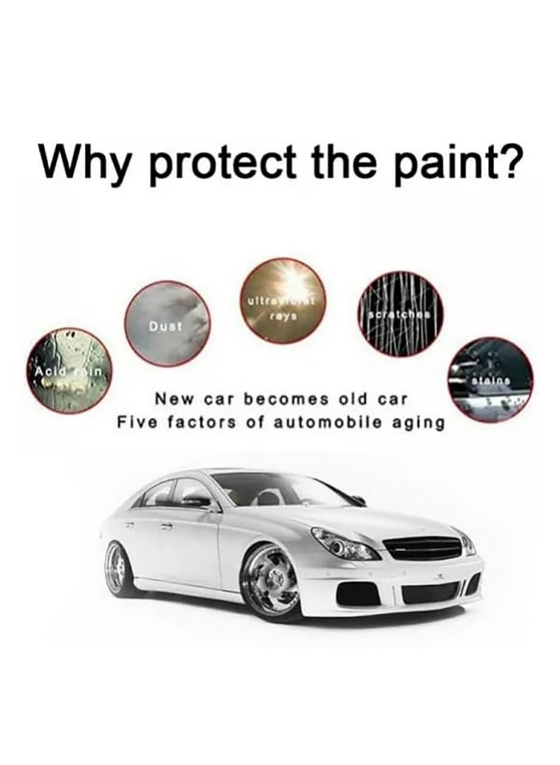 Jaysuing Ceramic Coating Quick Coat Car Wax Polish Spray Waterless Wash & Wax Hydrophobic Top Coat Polish & Detail Protection (250ml) - Image 4