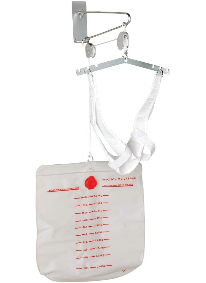 DMI DMI Over the Door Posture Corrector and Cervical Neck Traction Device for Physical Therapy  - Image 2
