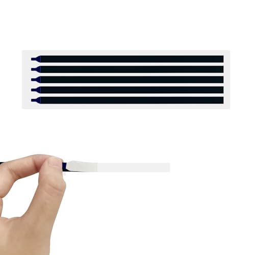TFTcenter Black Pull Tab Stretch Tape for Laptop LCD LED Screen Replacement Panel with Handle, Pack of 10 (Screen Adhesive Strips) - Image 2