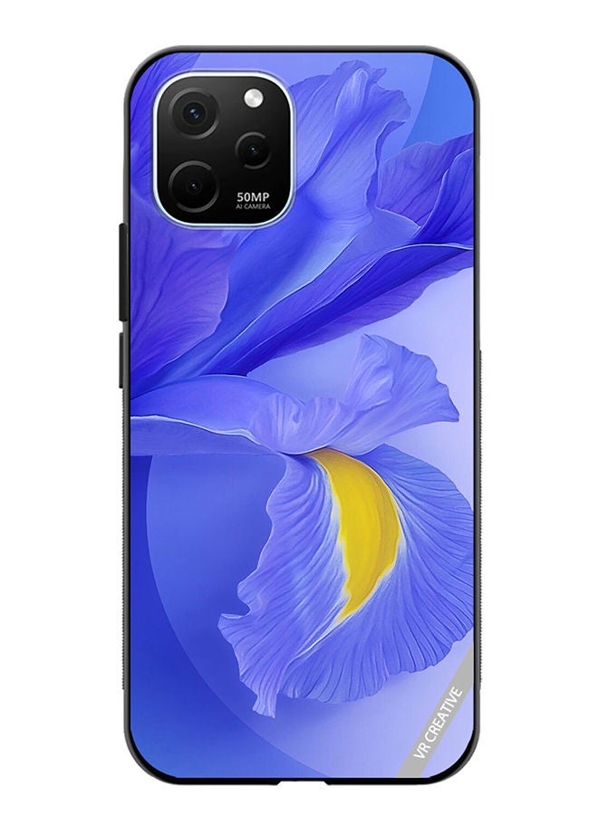 VR CREATIVE Protective Case Cover For Huawei Enjoy 50z Flower Design Multicolour - Image 1