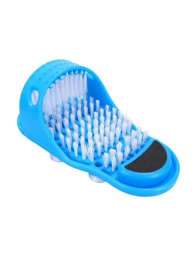 NIBEMINENT Simple Feet Cleaner Brush Blue 28cm - Image 2