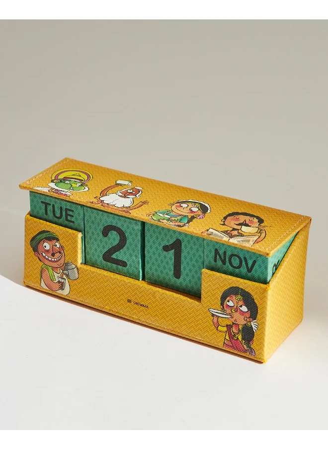 Chumbak Doodle Bobble Head Desk Calendar