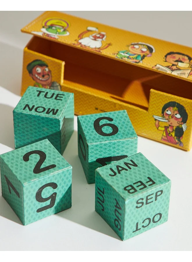 Chumbak Doodle Bobble Head Desk Calendar