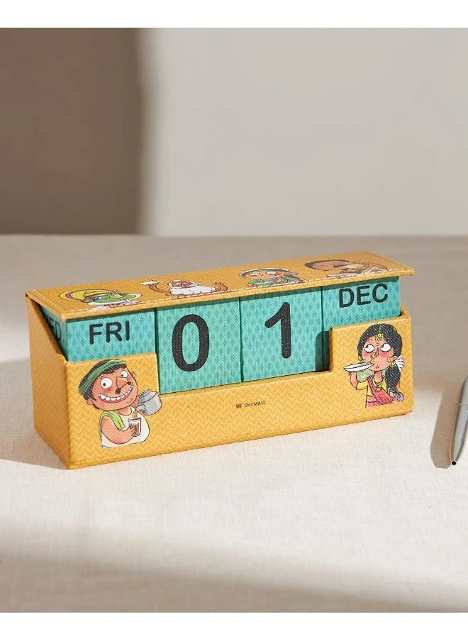 Chumbak Doodle Bobble Head Desk Calendar